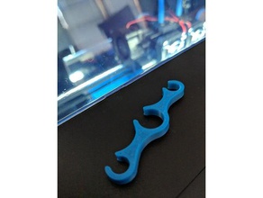 qidi x-pro clips 3d printer accessories holder wire 3d print model - Mito3D