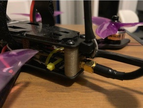 xhover le drib skyeliner diversity antenna mount rc vehicles drone fpv skeyeliner 3d print model - Mito3D