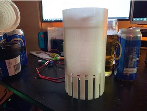 mini tube air extractorpurifier household 3d print model - Mito3D