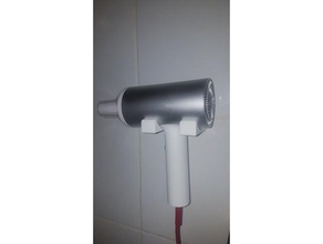 hairdryer support xiaomi h3 bathroom hair dryer soocare soocas 3d print model - Mito3D