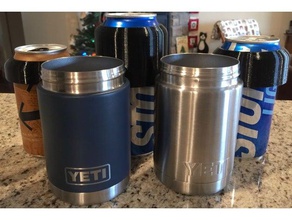 yeti rambler colster 12oz keystone inspired extended caps 16oz oem sizes too replacement parts beer cooler coozie koozie ozark 3d print model - Mito3D