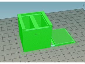 go pro batterie de la boîte passe-temps support rangement 3d print model - Mito3D