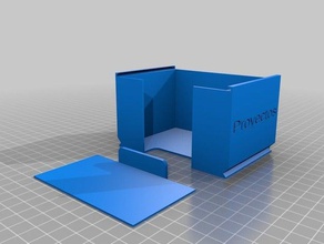 transformar marte caja cartas proyectos de juguete juego accesorios personalizado 3d print model - Mito3D