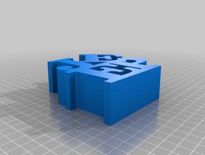 jeep Wort Skulptur Skulpturen angepasst 3d print model - Mito3D