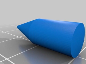 animal feeding tube plug pets 3d print model - Mito3D