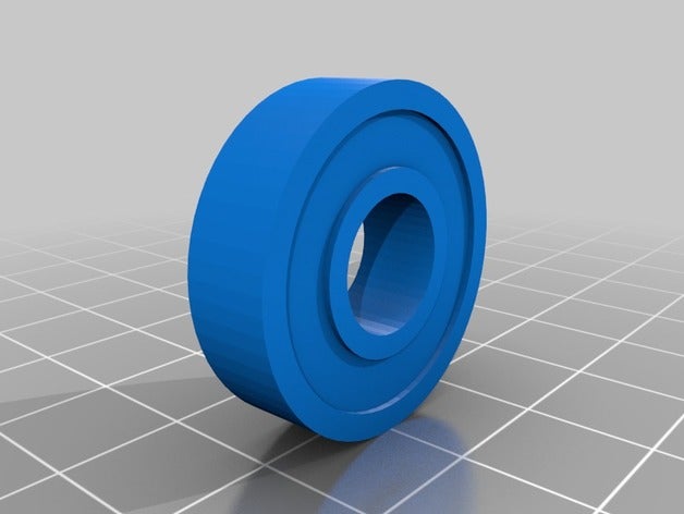 typical 10mm ceramic bearing diy 3D print model - Mito3D