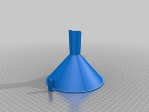 La botella 5l de embudo fábrica herramientas mano personalizado 3d print model - Mito3D