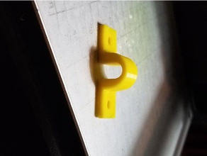 wire shelf small clip 3d printing 3d print model - Mito3D