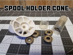 filament spool cone 3d printer accessories holder 3d print model - Mito3D