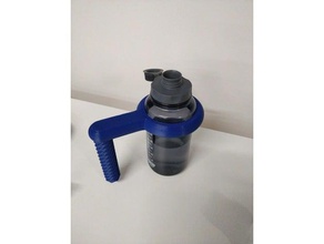 nalgene bouteille d'eau poignée les conteneurs 3d print model - Mito3D