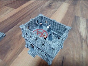 ulvheim building demonic ritual toys games dnd tabletop terrain 3d print model - Mito3D