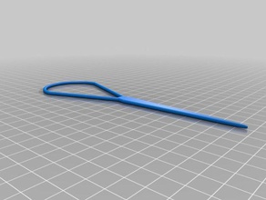 topsy tail hair tool accessories 3d print model - Mito3D