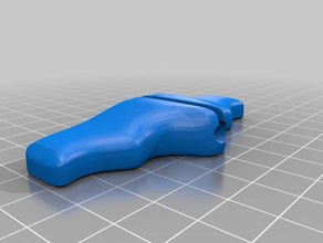inicialização do laço de puxar esporte ao ar livre alça atacadores sapato cadarço cadarços prancha snowboard 3d print model - Mito3D