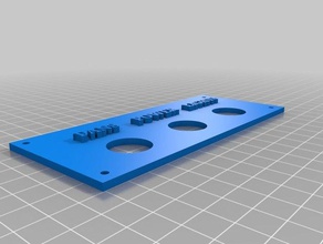enclosure 19mm switch panel 3d printer parts ender 3 3d print model - Mito3D