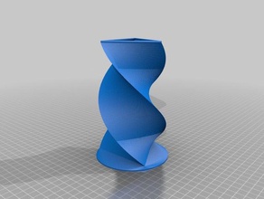 triangle de torsion vassel décor personnalisé 3d print model - Mito3D