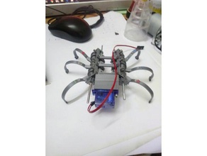 6 legged bug robot mechanical toys 3d print model - Mito3D