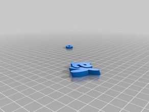 özelleştirilmiş iamburnystext benim adım yas Anahtarlık organizasyon 3d print model - Mito3D