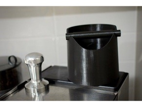 café bater caixa a cozinha jantar bin tritura chão 3d print model - Mito3D