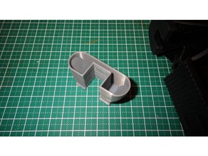 crane stock channel cover parts airsoft accesories 3d print model - Mito3D