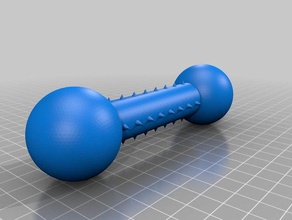 dog toy spikes animals 3d print model - Mito3D