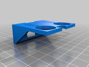 hy-srf05 Fuß montieren Elektronik 3d print model - Mito3D