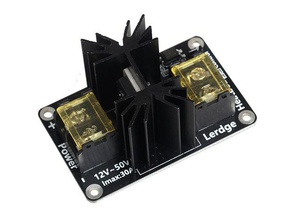 double mosfet mounting lerdge mosfets 3d printer parts 3d print model - Mito3D