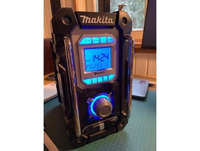 makita radio perilla de control volumen botón dmr106 reemplazo partes 3d print model - Mito3D