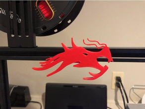 creality ender 3 logo 3d printer accessories 8020 3d print model - Mito3D
