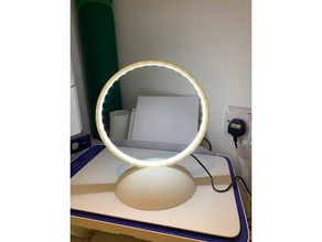 led ring lamp 3d printing light 3d print model - Mito3D