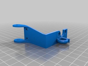 ender 3 cabo cadeia de montagem do suporte filamentos guia remake 3d a impressora os acessórios creality 3d print model - Mito3D