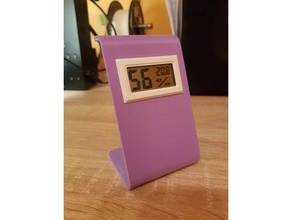 hygrometer thermometer stand 3d printing 3d print model - Mito3D