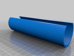 45x40mm tube one side open see through diy 3d print model - Mito3D