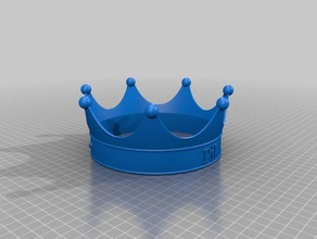 pils crown costume customized 3d print model - Mito3D