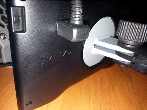 garmin gps back clip anello adattatore l'elettronica per il montaggio 3d print model - Mito3D