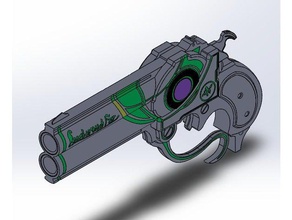 scarborough fair bayonettas tabanca tarar kopyaları oyun silah 3d print model - Mito3D