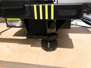 quirón pelota de squash los pies 3d la impresora accesorios anycubic compuerta amortiguación vibraciones 3d print model - Mito3D