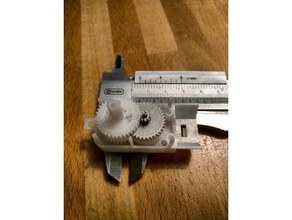 replacement gear mc 40 robot mechanical toys galileo mc40 part 3d print model - Mito3D