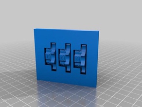 la rueda de control ver3 electrónica lógica logicblox props 3d print model - Mito3D