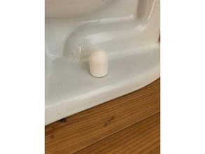 aseo fastner cap cuarto de baño sujetador 3d print model - Mito3D