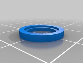 my customized screw spacer ring parts 3d print model - Mito3D