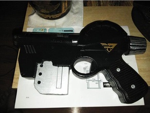 judge dredd lawgiver pistol other claw comics lawbringer sci-fi 3d print model - Mito3D