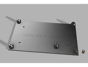 lerdge k-board mounting plate 3d printer accessories 3d print model - Mito3D