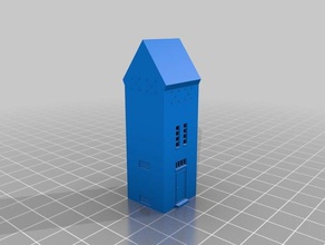 trafoturm alten Umspannwerk 1160 Gebäude Strukturen 3d print model - Mito3D