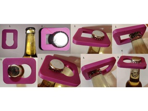 garrafa de cerveja plop abridor alimentos bebida o álcool boom beber festa plopper 3d print model - Mito3D