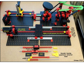 designing backlash-free drive worm screw 3d printer parts fischertechnik flashforge fotoopa gears 3d print model - Mito3D