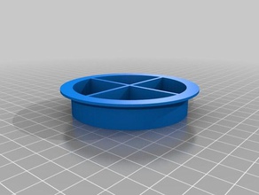 simple vent guard household hole 3d print model - Mito3D