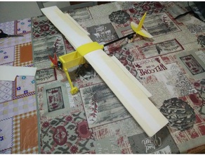 modular rc plane depron wing vehicles airplane 3d print model - Mito3D
