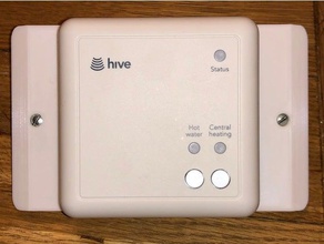 la ruche thermostat ch contrôleur double gang de l'adaptateur ménage blender chauffage central smarthome 3d print model - Mito3D