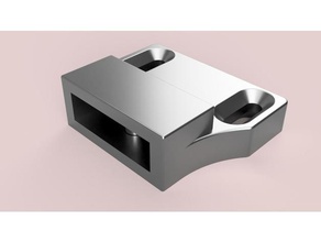 porte de magnétique cas remplacement cuisine à manger réfrigérateur 3d print model - Mito3D