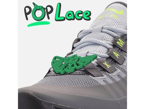 zelda triforce logo accessory shoe lace poplace fashion link nintendo shoes 3d print model - Mito3D